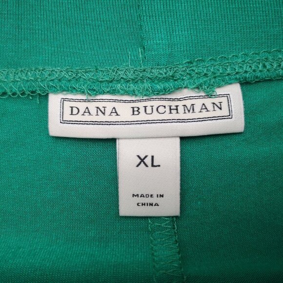 NWT Dana Buchman Ladies Size XL Emerald Elastic Waist Flowy Maxi Skirt - Picture 3 of 9